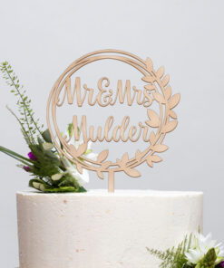 Taarttopper 'Bohemian Elegance'
