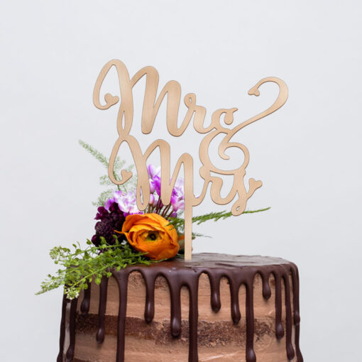 Taarttopper 'Mr & Mrs Perfect'