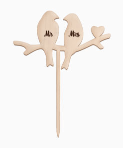 Alternative view of Taarttopper 'Lovebirds'