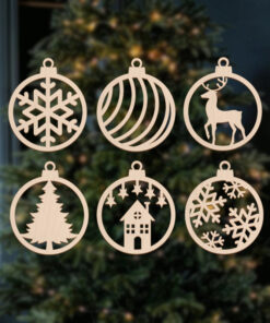 Kerstballen 'Rustic Treasures'