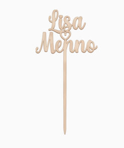 Alternative view of Taarttopper 'Happy Couple'